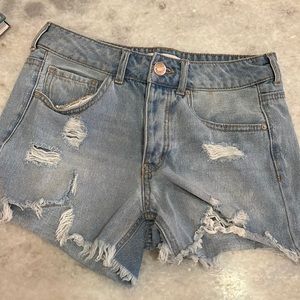 Girls denim cutoffs